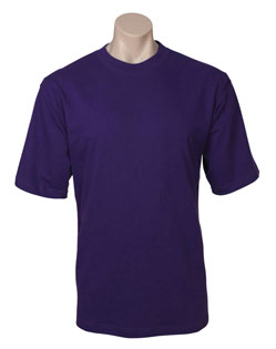 Adults Combed Cotton Jersey T-Shirt- Colours